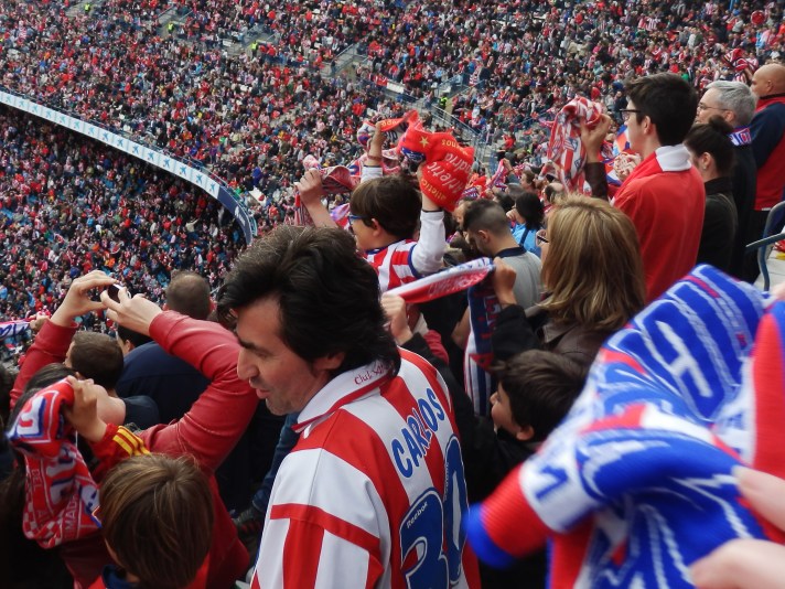 Jubelnde Colchoneros